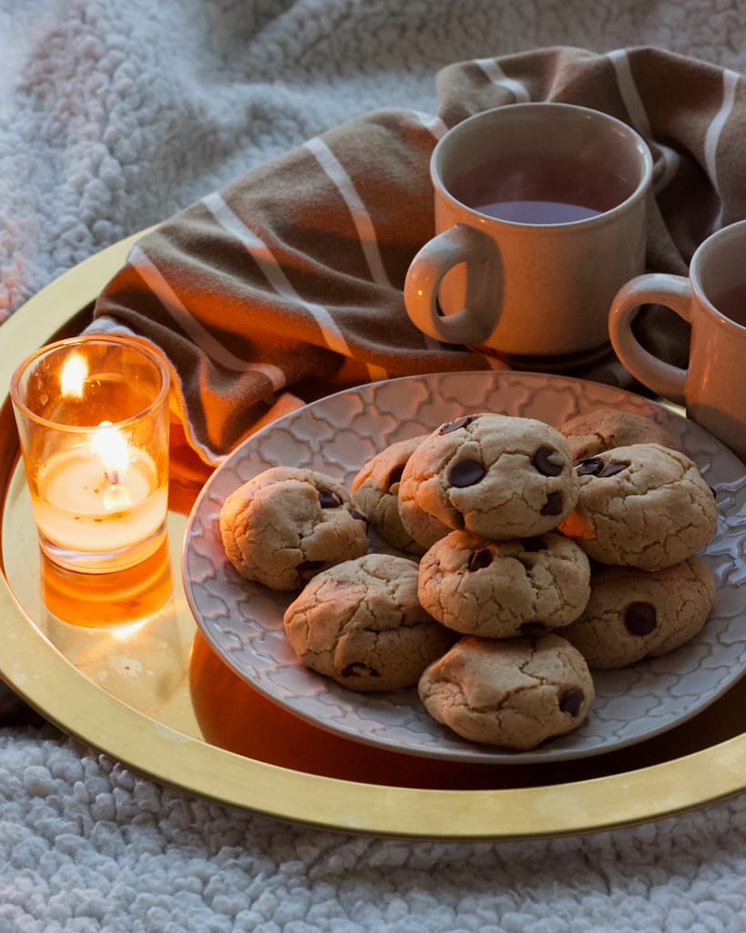 santa-vegan-chocolate-chip-cookies - 1